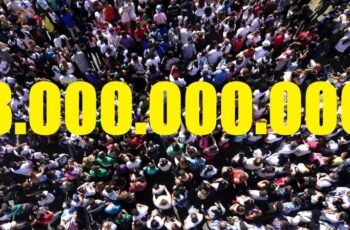 8 bilhões de pessoas é um bocado de gente na terra!